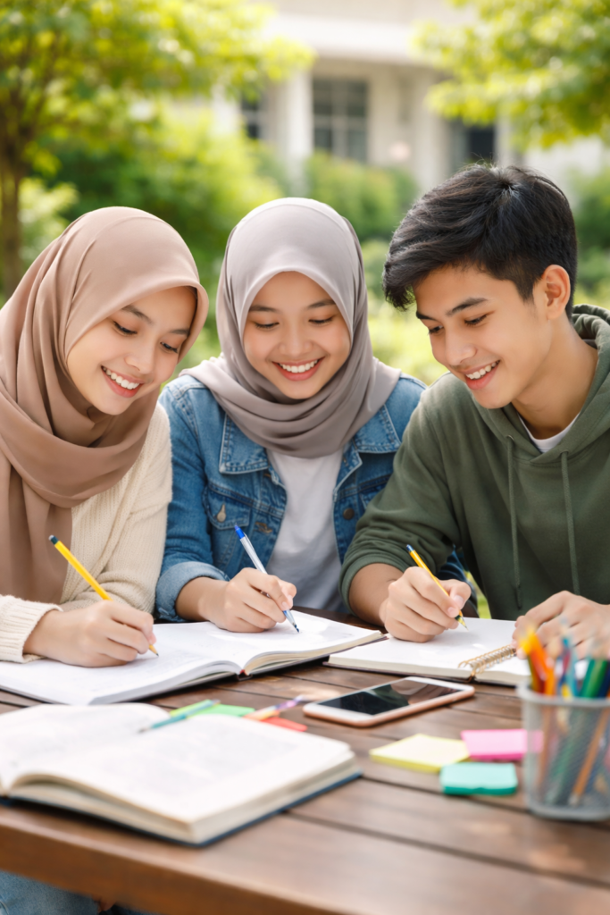 20251222 1249 teens learning together simple compose 01kd29nqh9e55v1k85xv66petq